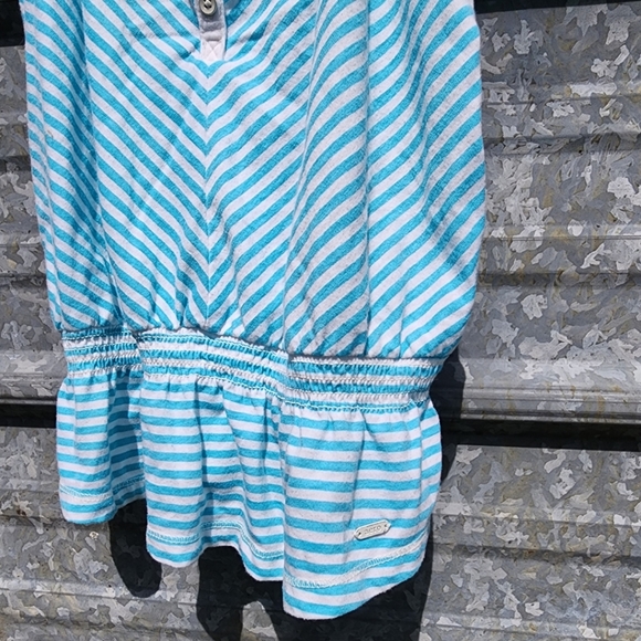 Striped Open Back Babydoll Aeropostale Top - Picture 13 of 16